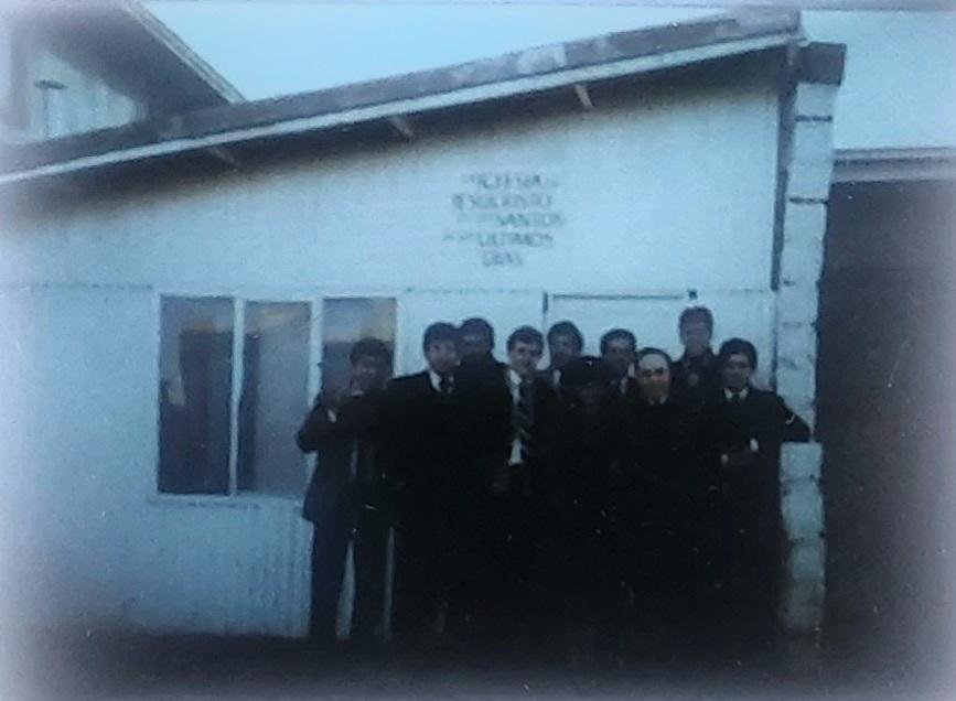 Casilla construida en Río Grande para reuniones de la Iglesia en 1979